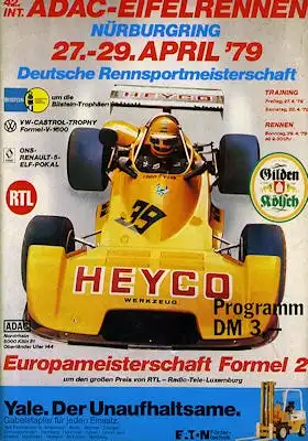 Programm Nürburgring 27.4.1979
