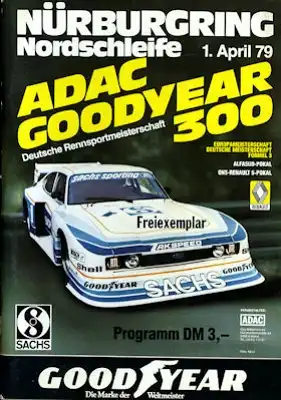 Programm Nürburgring 1.4.1979