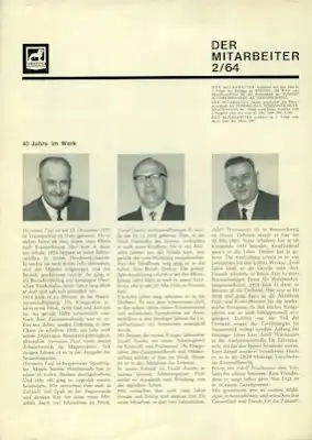 Büssing Mitarbeiter Nr. 2 1964