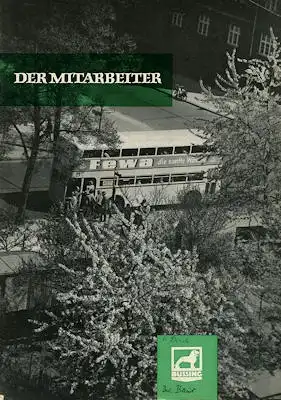 Büssing Mitarbeiter Nr. 1 Jan.-März 1959