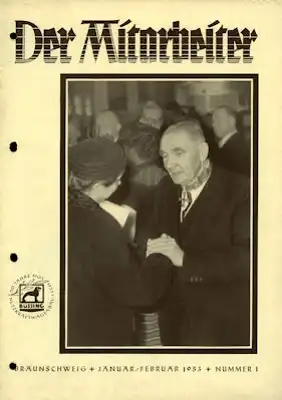 Büssing Mitarbeiter Nr. 1 Jan.-Feb. 1953