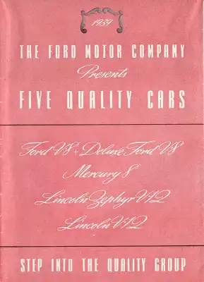 Ford US-Programm 1939 e