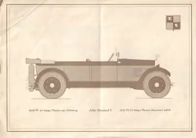 Adler Standard 6 Prospekt 12.1928