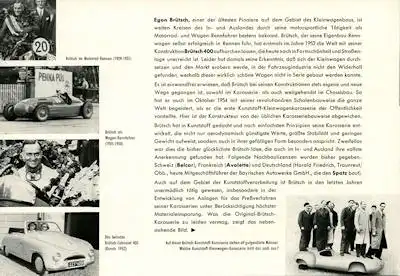 Brütsch Pfeil Prospekt 1950er Jahre