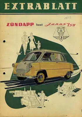 Zündapp Janus Prospekt 1956