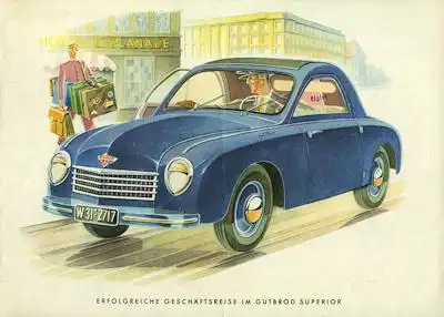 Gutbrod Superior Prospekt 1950er Jahre