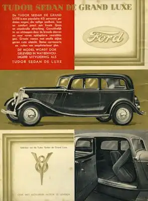 Ford Programm 1934 nl