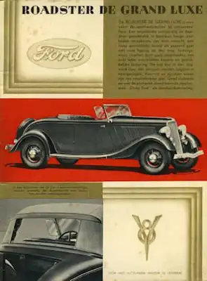 Ford Programm 1934 nl