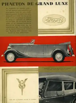 Ford Programm 1934 nl