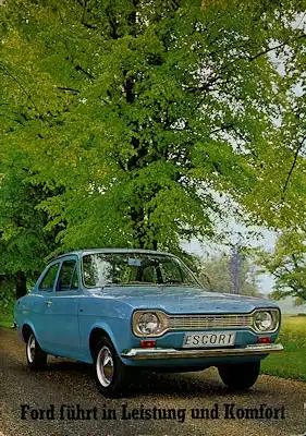 Ford Escort Prospekt 1969