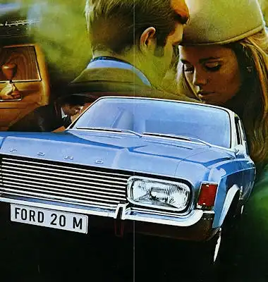 Ford 17 M 20 M Prospekt ca. 1968