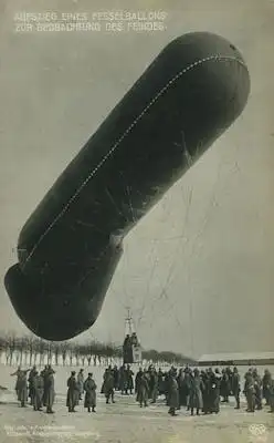 Ansichtskarte Fesselballon 1914-1918