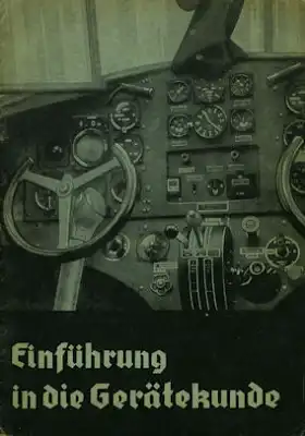 Merkle, Franz Einführung in die Gerätekunde ca.1940
