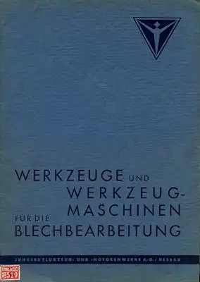 Junkers Werkzeuge Katalog 1939