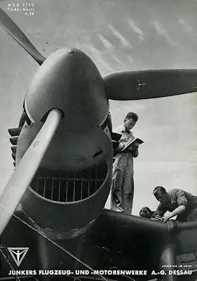 Junkers Flugmotoren Prospekt 1938