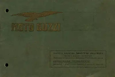 Moto Guzzi 500 ccm 3,5-5 PS Prospekt 1924