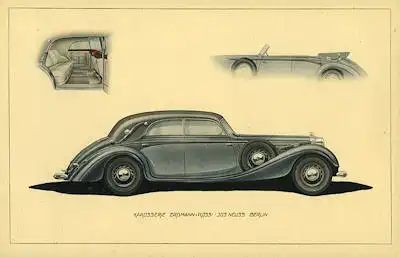 Horch / Erdmann & Rossi Werbung 1930er Jahre