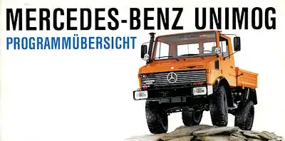 Mercedes-Benz Unimog Programm 7.1990