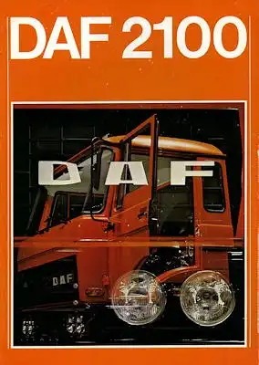 DAF 2100 Prospekt 9.1977