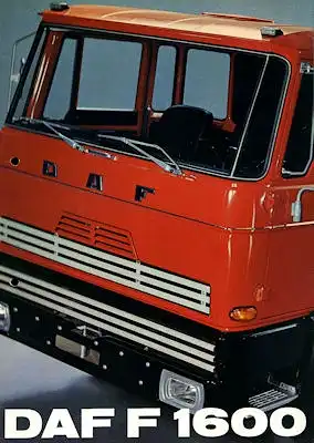 DAF 1600 Prospekt 1971