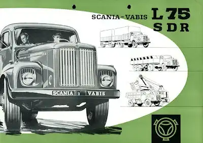 Scania Vabis L 75 SDR Prospekt 1957