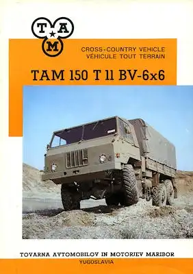 TAM Lkw 150 T II BV 6x6 Prospekt 1983