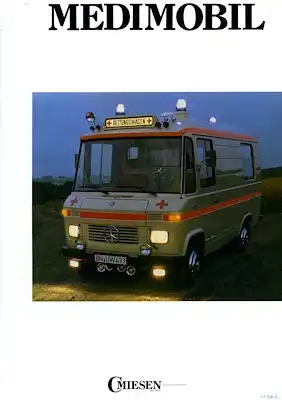 Mercedes-Benz Miessen Medimobil Prospekt 1982