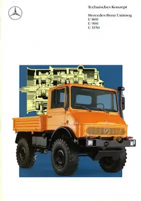 Mercedes-Benz Unimog Programm 11.1989