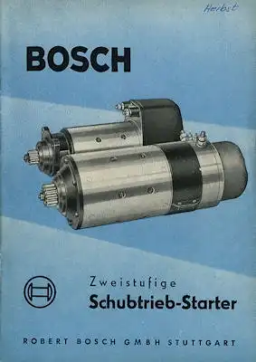 Bosch Schubtrieb Starter 3.1965