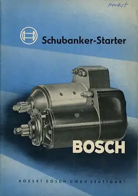 Bosch Schubanker Starter 3.1965