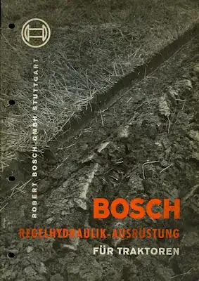 Bosch Regelhydraulik-Ausrüstung für Traktoren 1962