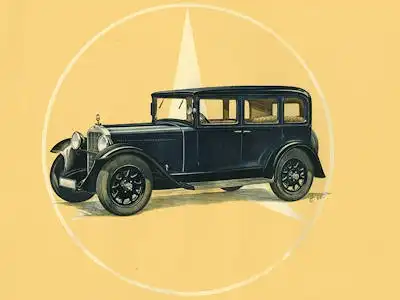 Mercedes-Benz Typ Stuttgart 260 Prospekt 2.1931