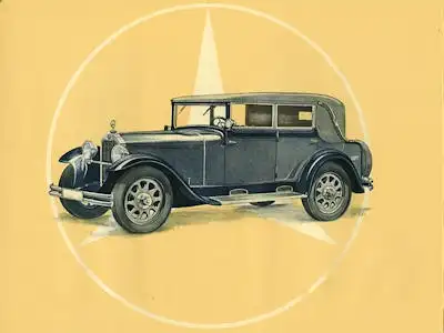 Mercedes-Benz Typ Stuttgart 260 Prospekt 2.1931