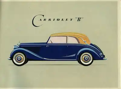 Mercedes-Benz Typ 170 V Prospekt 1.1939