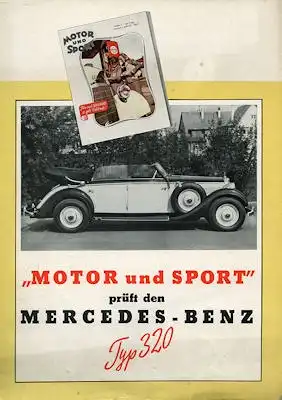 Mercedes-Benz Typ 320 Test 1939