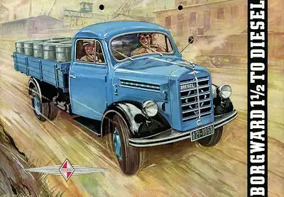 Borgward 1,5 to Prospekt 1953