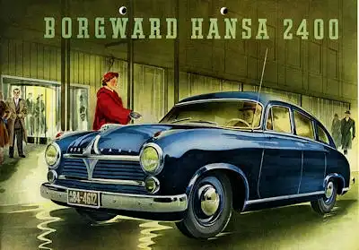 Borgward Hansa 2400 Prospekt 3.1953