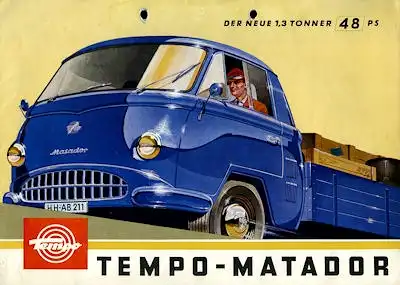 Tempo Matador 1,3t Prospekt 1963