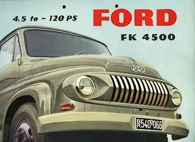 Ford FK 4500 Prospekt 1955