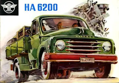 Hanomag HA 6200 Prospekt 8.1957