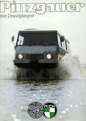 Steyr-Puch Pinzgauer Prospekt 1970er Jahre