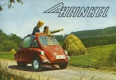 Heinkel Kabine Prospekt 1950er Jahre