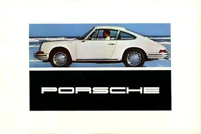 Porsche 911 Prospekt 8.1967