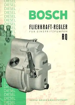 Bosch Fliehkraft-Regler für Einspritzpumpen RQ 3.1959