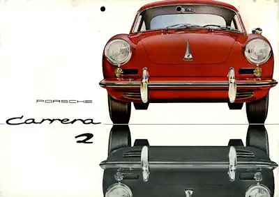 Porsche 356 B Carrera 2 Prospekt 10.1962