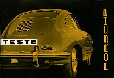 Teste Porsche 356 B S 90 Prospekt 1960