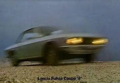 Lancia Fulvia Coupe 3 Prospekt 1970er Jahre