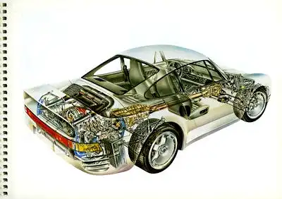 Porsche 959 Bedienungsanleitung 5.1987