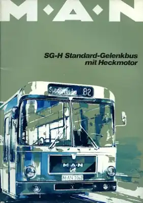 MAN Standard-Gelenkbus SG-H Prospekt 1979