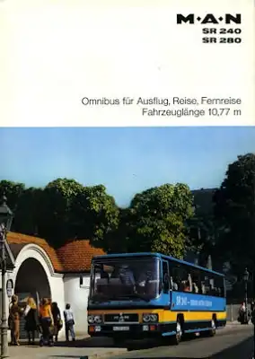 MAN Bus SR 240 280 Prospekt 1978